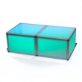 ProX Lumo Stage 2'x4' Acrylic Stage w/Optional Lights, 16" High
